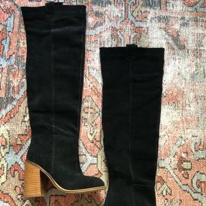 Kelsi Dagger Brooklyn knee high suede boots